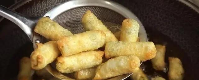 油炸薄餅卷製作